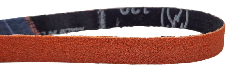 1/2" (13 mm) W x 24" (610 mm) L 120 Grit DynaCut Premium Ceramic Belt