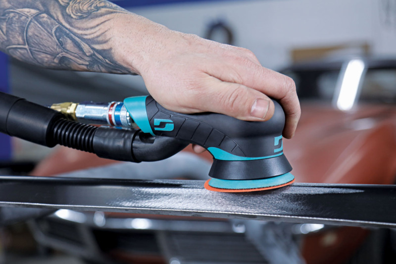 3" (76 mm) Dia. Vacuum-Ready Dynorbital Mini Extreme Random Orbital Sander