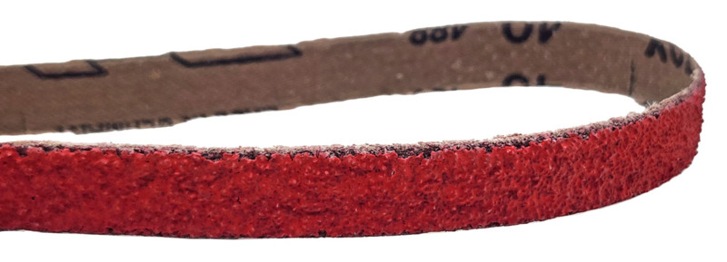 1/2" (13 mm) W x 24" (610 mm) L 40 Grit Ceramic DynaCut Belt