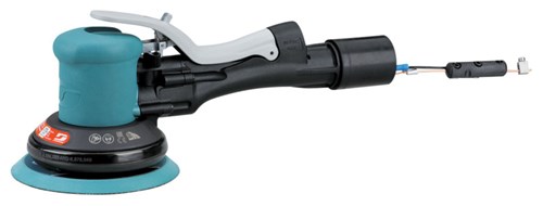 Ponceuse orbitale aléatoire à double poignée pour ESD, diamètre de 6" (152 mm), aspiration centrale