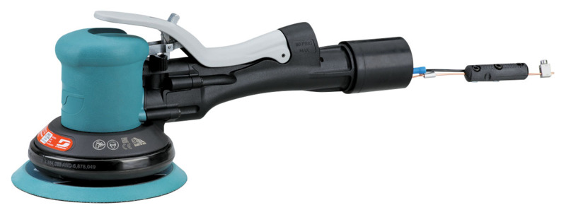 6" (152 mm) Dia. Central Vacuum Dual-Grip Random Orbital Sander for ESD