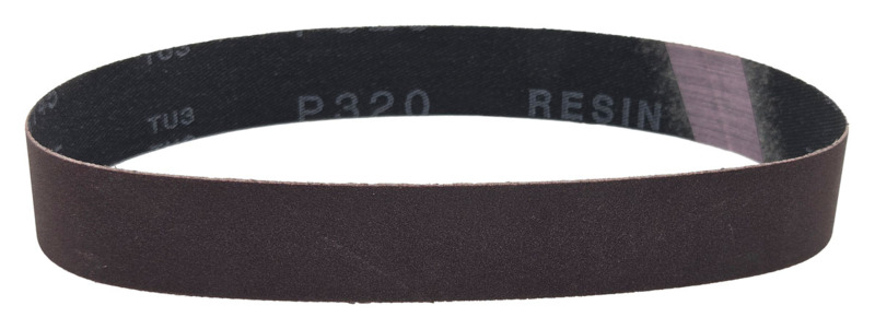 Bande DynaCut, grain 320, A/O, 1" (25 mm) de largeur x 18" (457 mm) de longueur