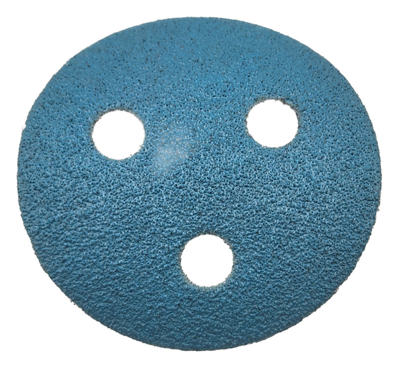 3" (76 mm) Dia. x 60 Grit A/O Vacuum Hook-Face DynaCut Disc
