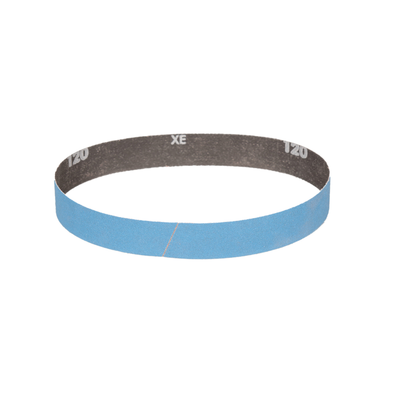 1" (25 mm) W x 18" (457 mm) L 120 Grit A/Z DynaCut Belt