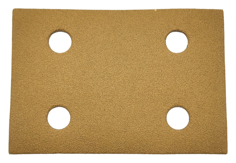 75 mm W x 110 mm L 120 Grit A/O Vacuum Hook-Face DynaCut Sheet