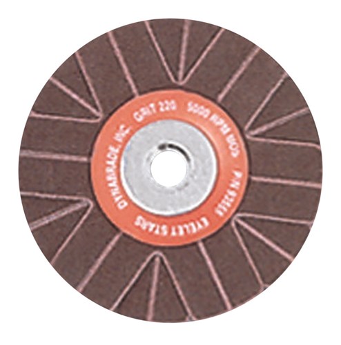 2" (51 mm) Dia. 80 Grit A/O Eyelet Sanding Star