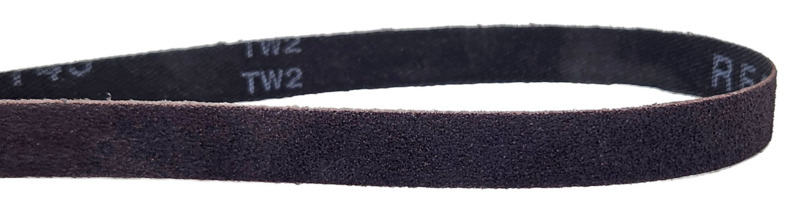 1/2" (13 mm) W x 44" (112 cm) L 80 Grit A/O DynaCut Belt