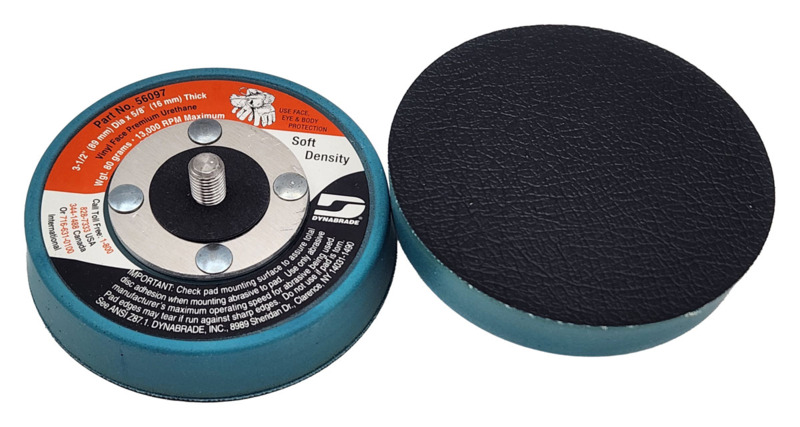 3-1/2" (89 mm) Dia. Non-Vacuum Disc Pad, Vinyl-Face