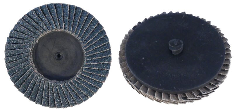 3" (76 mm) Dia. x 40 Grit Z/A Non-Vacuum DynaCut Locking-Type Flap Disc