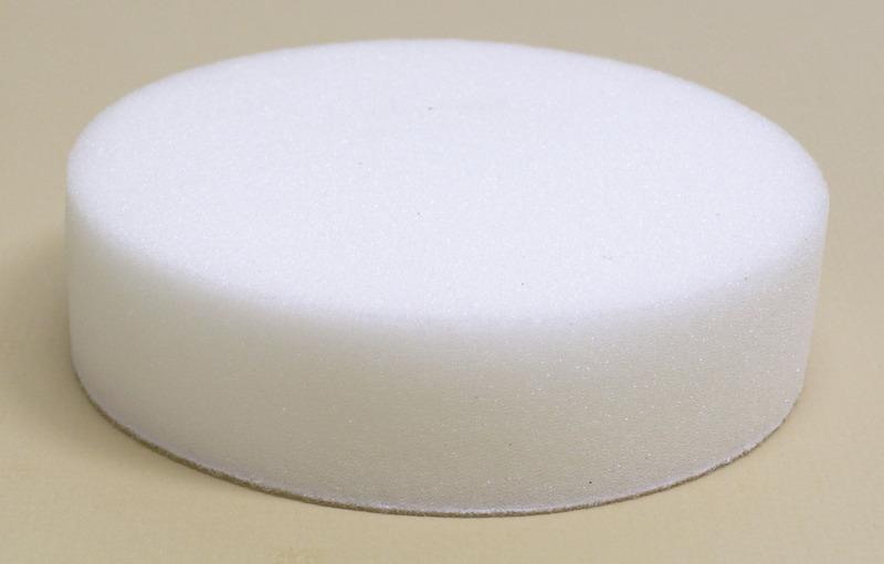 5" (127 mm) Dia. Foam, Flat Face Polishing Pad