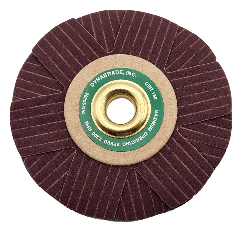 4" (102 mm) Dia. 180 Grit A/O Arbor-Mount Sanding Star