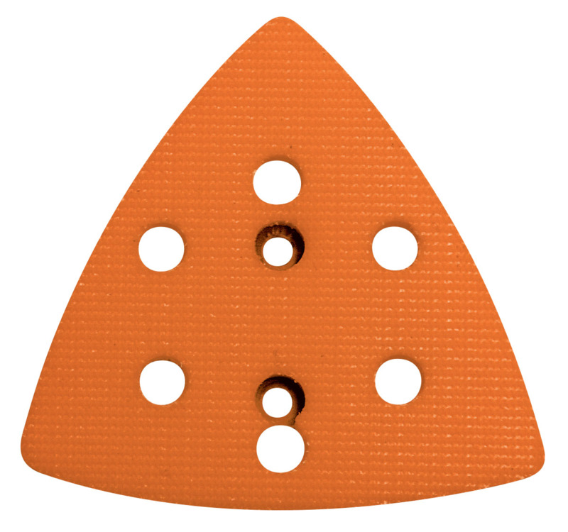 Plaquette triangulaire Dynafine pour aspiration, face à crochets