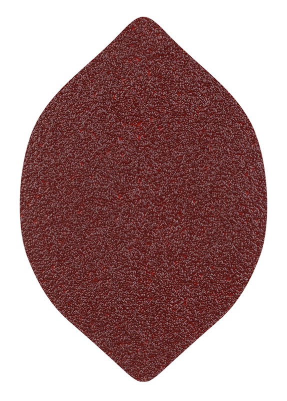 Disque DynaCut Dynafine « Tear Drop » à grain 80, à face crantée, sans aspiration