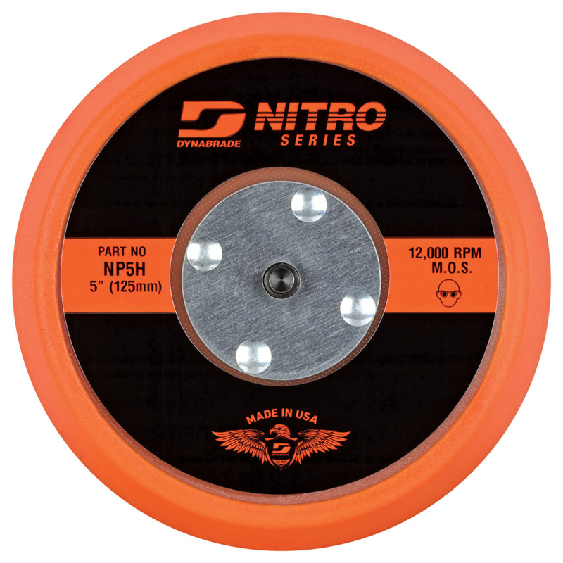 5" (125 mm) Dia. Nitro Series Non-Vacuum Disc Pad