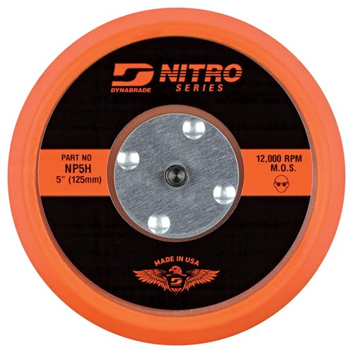 5" (125 mm) Dia. Nitro Series Non-Vacuum Disc Pad