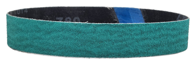 1" (25 mm) W x 15-1/2" (394 mm) L 80 Grit A/Z DynaCut Belt