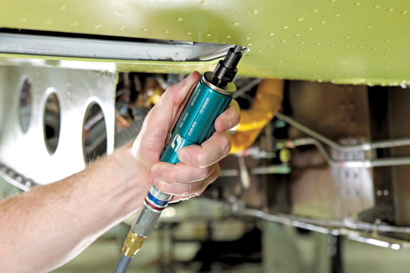 .3 hp Straight-Line Die Grinder, Aluminum Housing