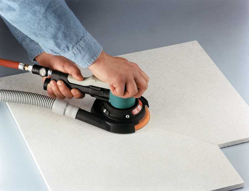 6" (152 mm) Dia. Two-Hand Dynorbital Random Orbital Sander, Central Vacuum