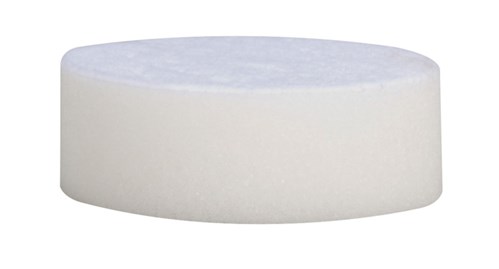 3" (76 mm) Dia. Polishing Pad, Foam, Flat Face