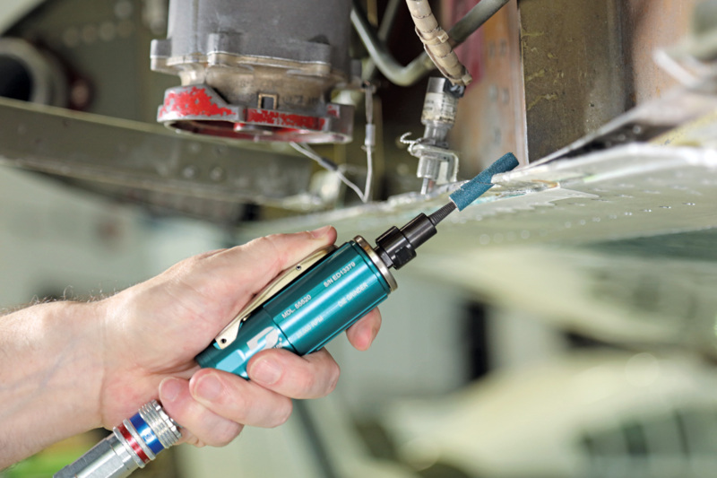.3 hp Straight-Line Die Grinder, Aluminum Housing