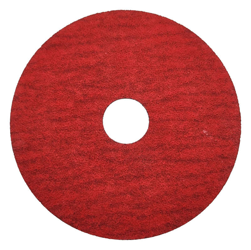 4-1/2" (114 mm) Dia. x 7/8" CH 80 Grit Ceramic DynaCut Fiber Disc