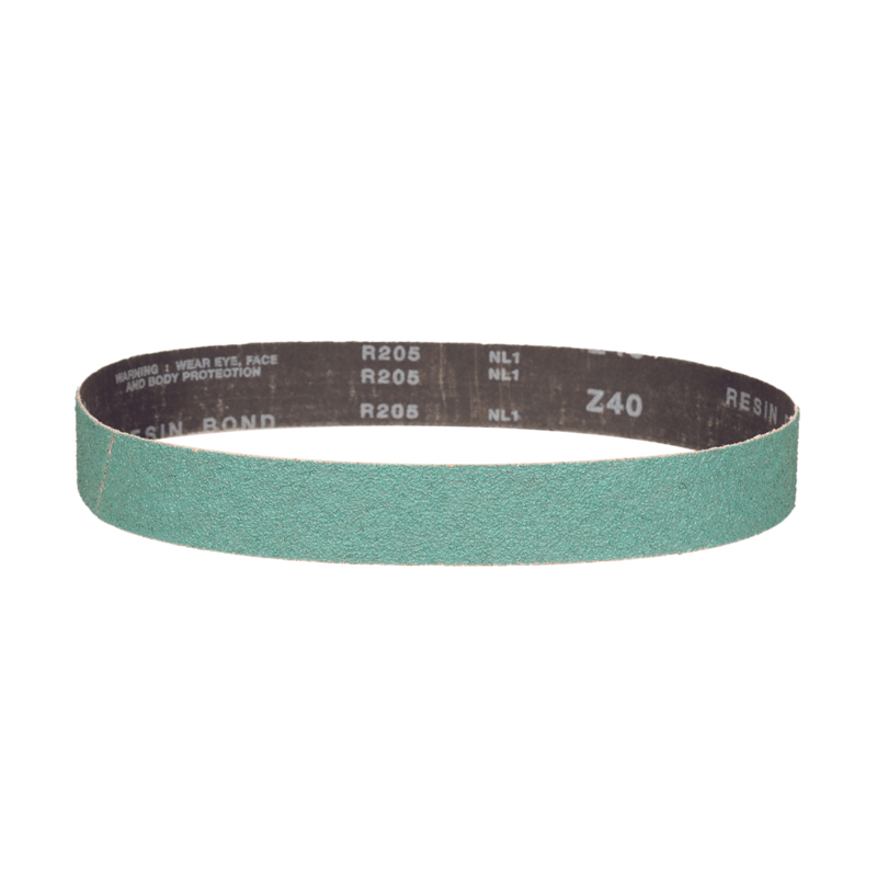 1-1/2" (38 mm) W x 30" (762 mm) L 40 Grit A/Z DynaCut Belt