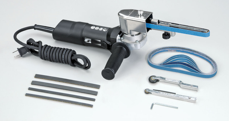 Kit polyvalent pour outil électrique à bande abrasive Dynafile II