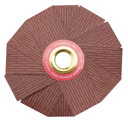 8" (203 mm) Dia. 120 Grit A/O Arbor-Mount Sanding Star