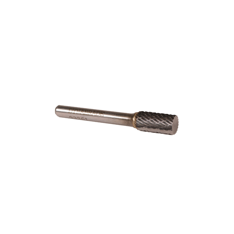 Carbide Burr, 9 mm Dia., SA-3 D/C Burr, Cylinder, 19 mm Flute L, 6 mm Shank