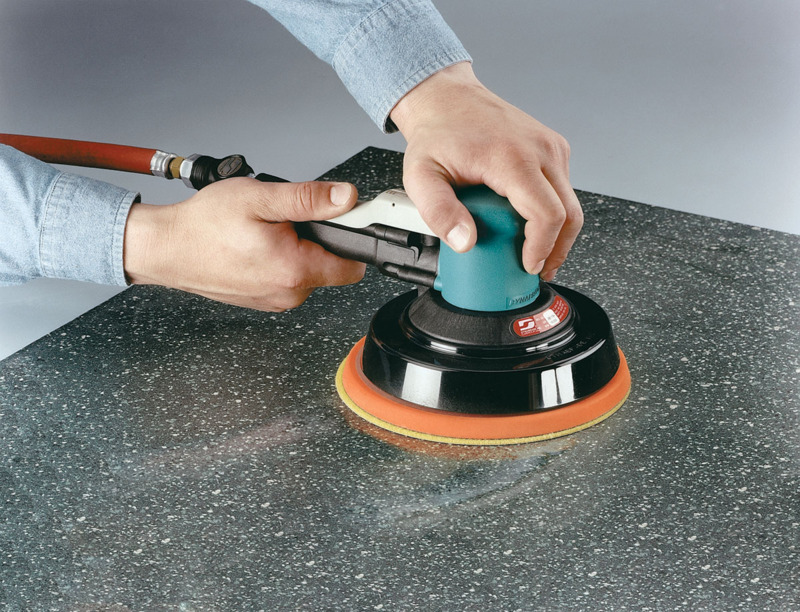 8" (203 mm) Dia. Two-Hand Dynorbital Random Orbital Sander, Non-Vacuum