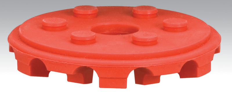 4" (102 mm) Dia. Replacement RED-TRED Eraser Disc