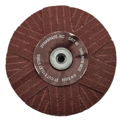 3" (76 mm) Dia. 80 Grit A/O Eyelet Sanding Star