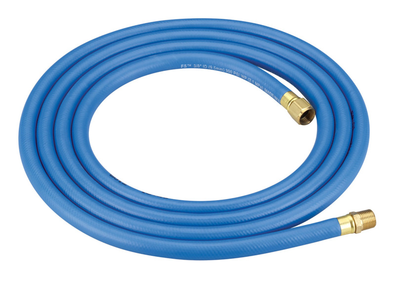 3/8" ID, 10' Long Air Hose Ass'y
