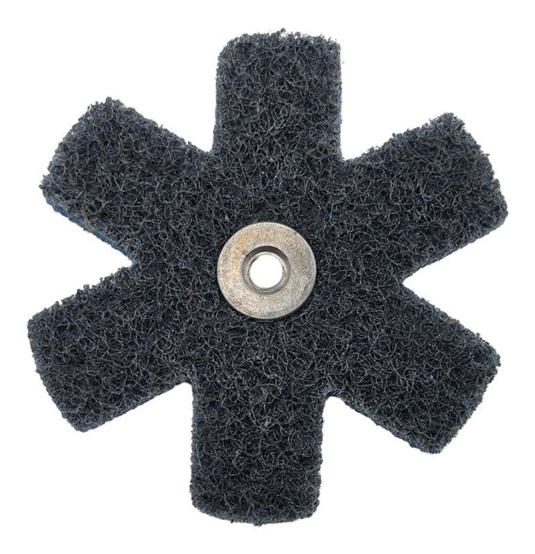 3" (76 mm) Dia. A-Very Fine 1/4-20 Eyelet DynaBrite Sanding Star