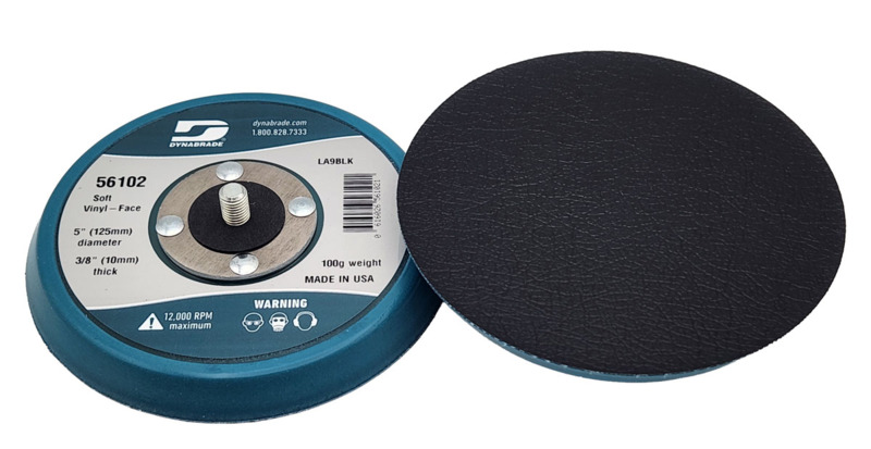 5" (127 mm) Dia. Non-Vacuum Disc Pad, Vinyl-Face