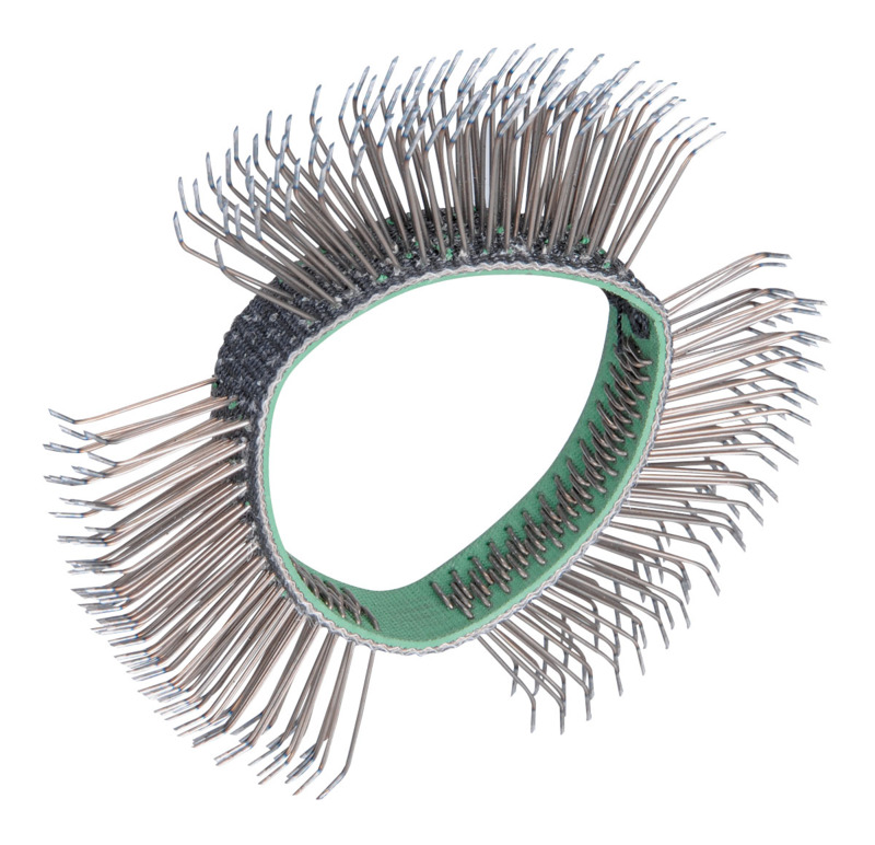 4" (102 mm) Dia. x 1/2" (13 mm) W Bent Coarse Wire Wheel