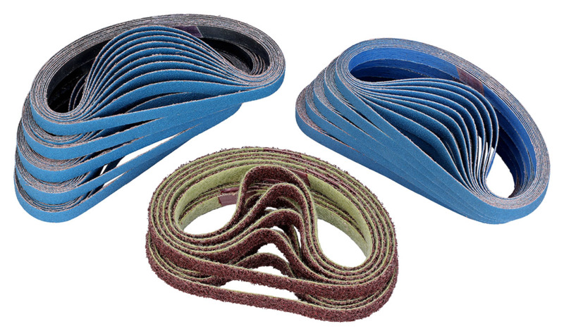 Dynafile II (Air & Elec) – Lot d'assortiment de courroies : 1/2" (13 mm) de largeur x 18" (457 mm) de longueur