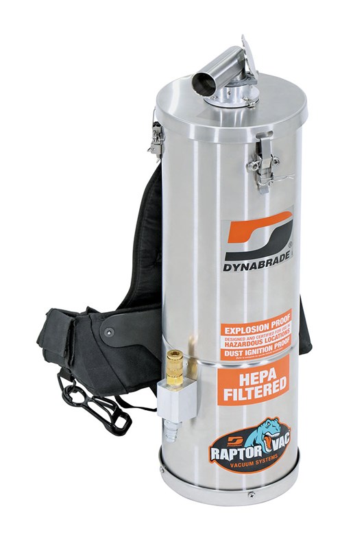 Raptor Vac Pneumatic Backpack Style General Purpose Vacuum