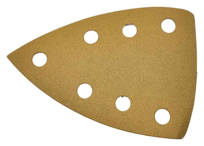 100 mm W x 148 mm L 120 Grit A/O Vacuum Hook-Face 7-Delta DynaCut Sheet