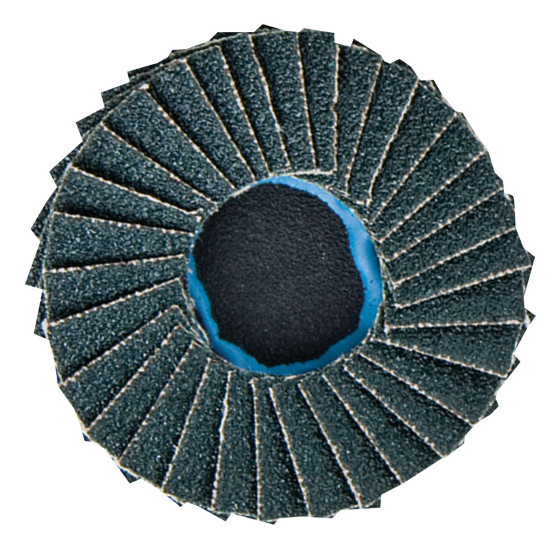 2" (51 mm) Dia. x 60 Grit A/Z Non-Vacuum DynaCut Locking-Type Flap Disc