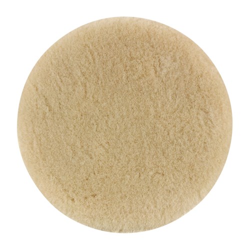 5-1/2" Dynacut Top Wool Polishing Pad, Hook and Loop
