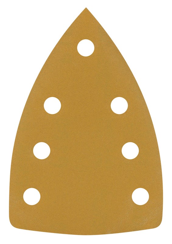 100 mm W x 148 mm L 180 Grit A/O Vacuum Hook-Face 7-Delta DynaCut Sheet