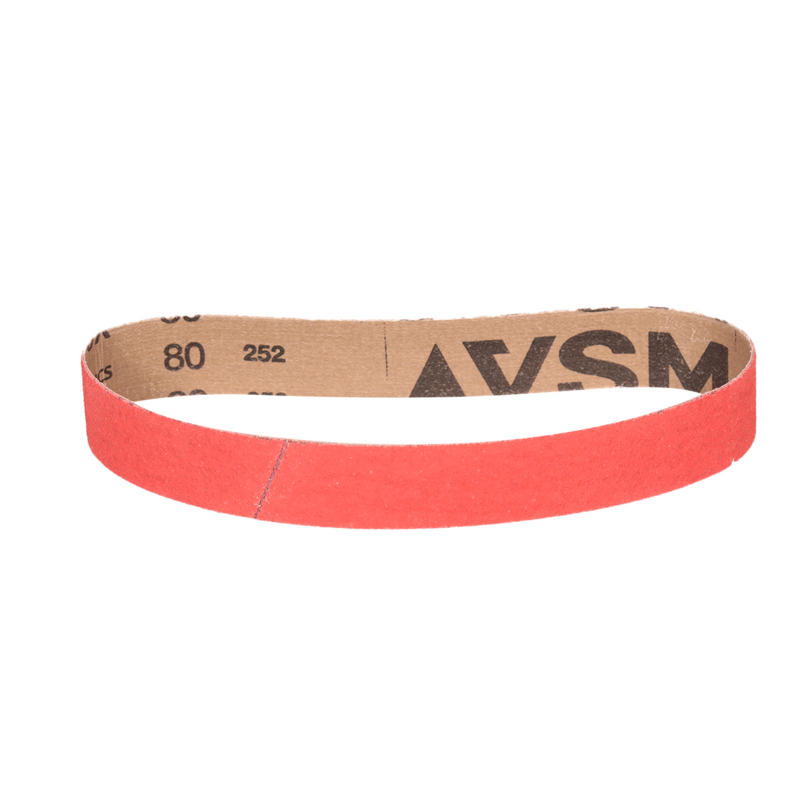 Bande DynaCut en céramique, grain 80, 1" (25 mm) de largeur x 18" (457 mm) de longueur