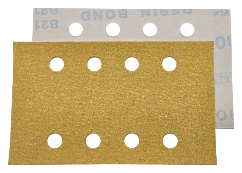 81 mm W x 133 mm L 180 Grit A/O Vacuum PSA DynaCut Sheet