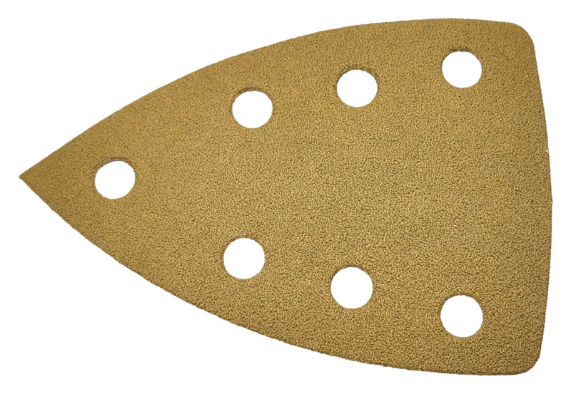 100 mm W x 148 mm L 80 Grit A/O Vacuum Hook-Face 7-Delta DynaCut Sheet