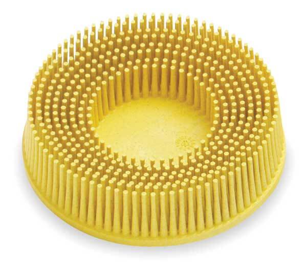 3" (76 mm) Dia. x 80 Grit 3M Roloc Bristle Disc