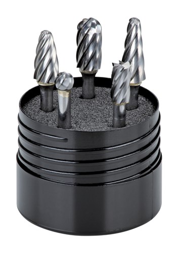 5 Piece Aluminum Non Ferrous Burr Set