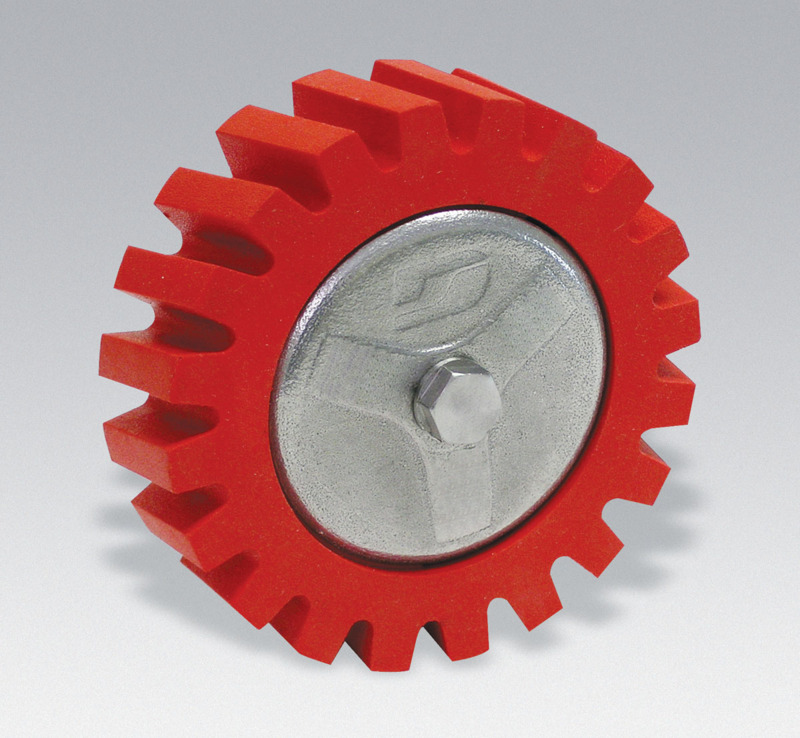 4" (102 mm) Dia. x 1-1/4" (32 mm) Wide RED-TRED Eraser Wheel