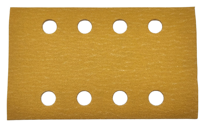 Feuille DynaCut à surface adhésive pour aspiration, grain 180, 81 mm de largeur x 133 mm de longueur