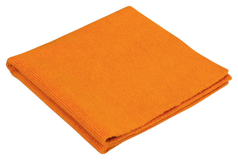 Edgeless Microfiber Wipe, Orange